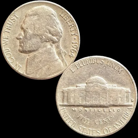 Us Mint | Other | 964 D Jefferson Nickel Error Coin